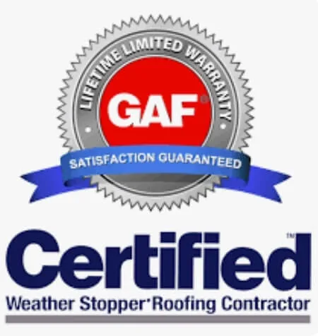 GAF certified roofer logo