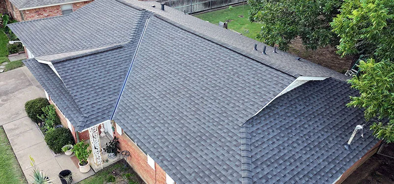 new roof replaced
